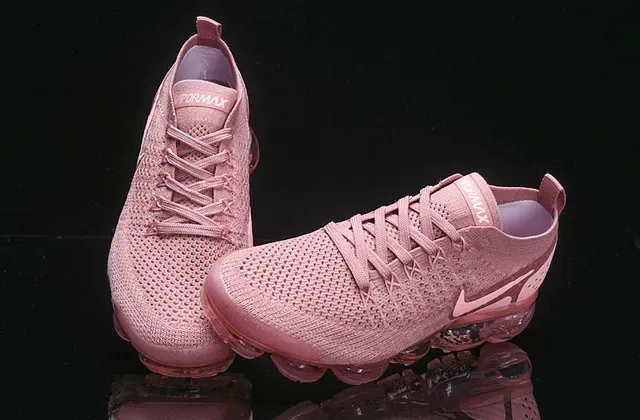 Nike Air VaporMax Flyknit 2 Dusty Pink Lifestyle Sneakers 11