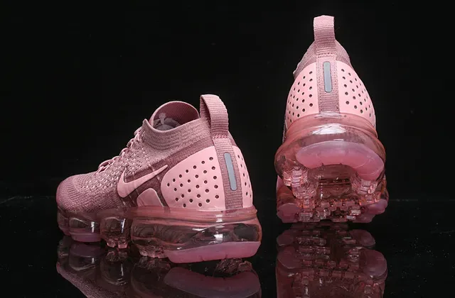Nike Air VaporMax Flyknit 2 Dusty Pink Lifestyle Sneakers 12