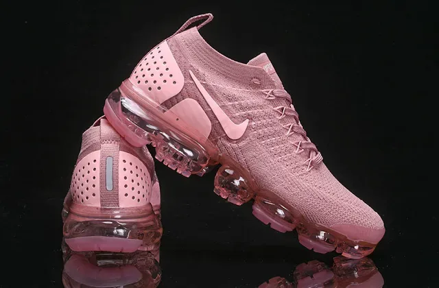 Nike Air VaporMax Flyknit 2 Dusty Pink Lifestyle Sneakers 13