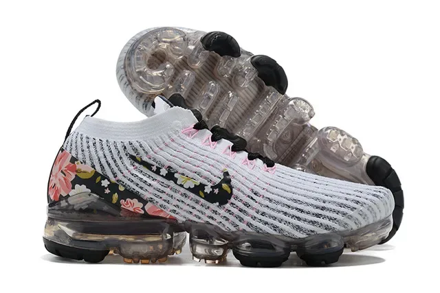 Nike Air VaporMax Flyknit Floral Print Lifestyle Sneakers 12