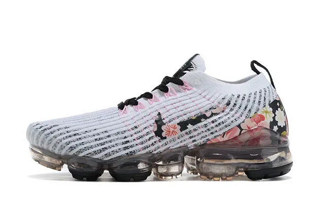 Nike Air VaporMax Flyknit Floral Print Lifestyle Sneakers 16