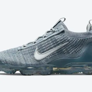 Nike Air VaporMax Flyknit Gray Blue Lifestyle Sneakers