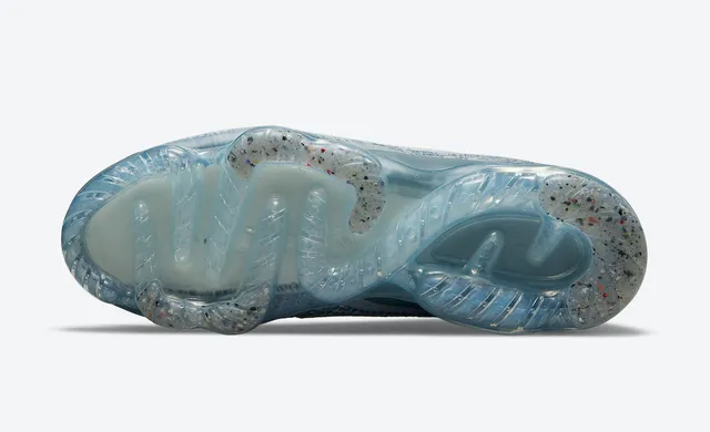 Nike Air VaporMax Flyknit Gray Blue Lifestyle Sneakers 2