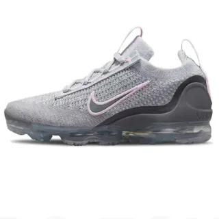 Nike Air VaporMax Flyknit 女款 灰色和粉色 生活方式运动鞋