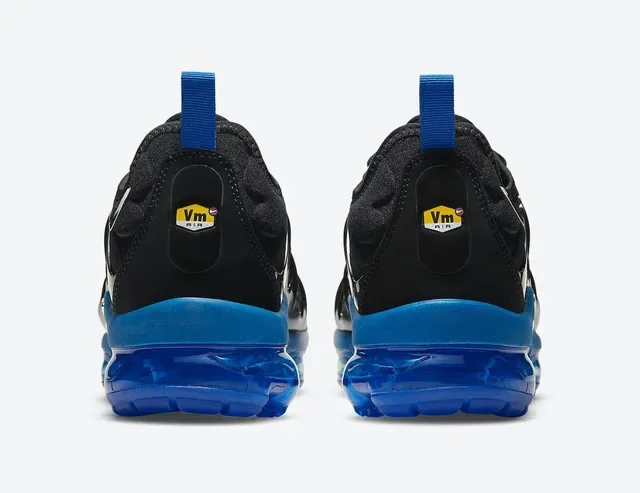 Nike Air VaporMax Plus Noir et Bleu Sneakers Lifestyle 2