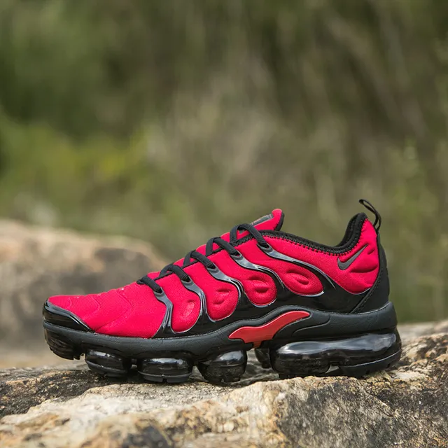 Nike Air VaporMax Plus Red Black Lifestyle Sneakers 12