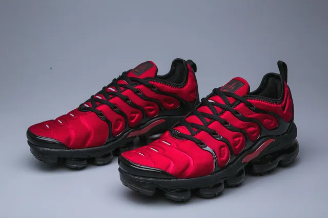 Nike Air VaporMax Plus Red Black Lifestyle Sneakers 18