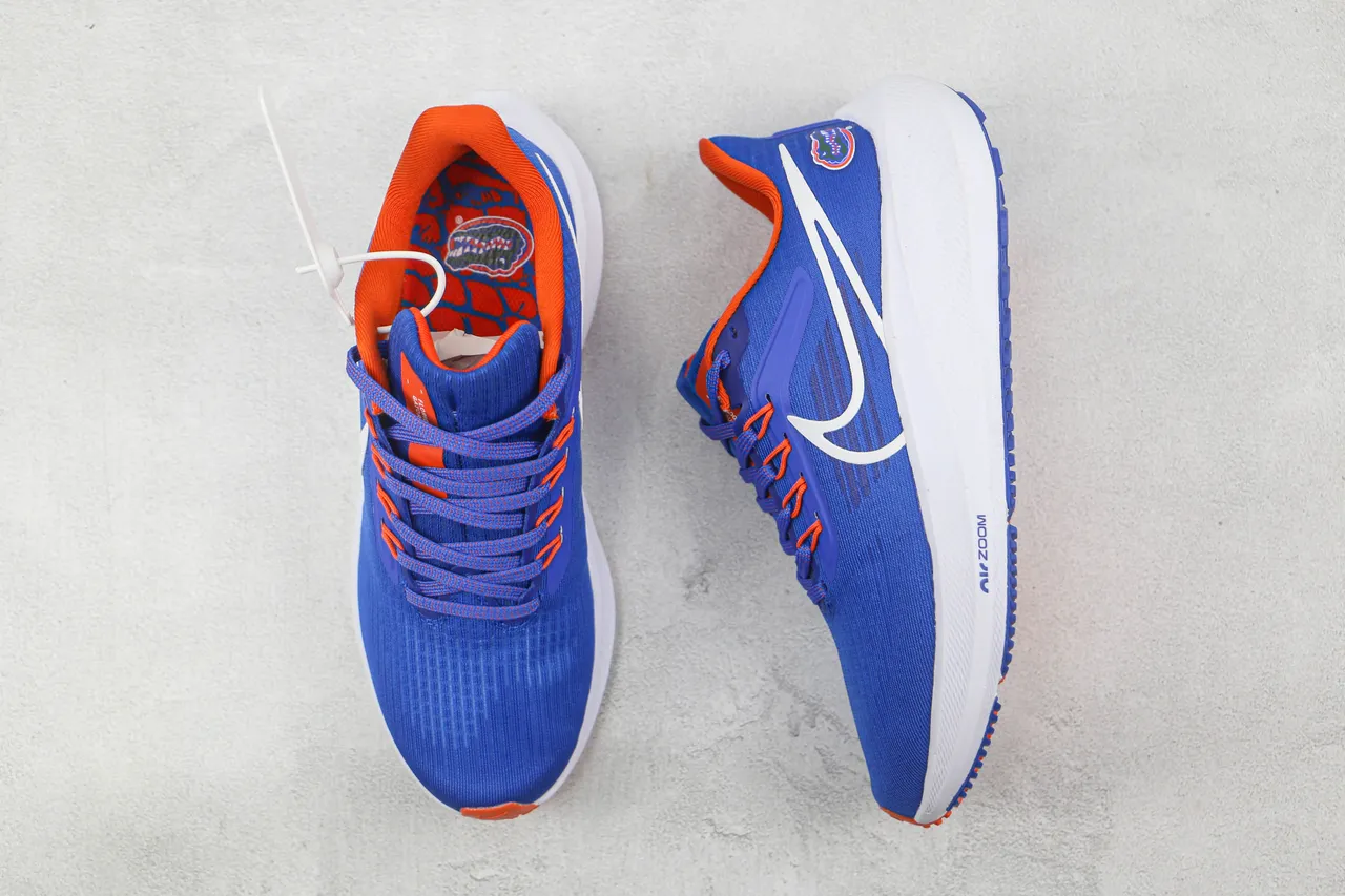 Nike Air Zoom Pegasus Royal Blue Orange Florida Gators Running Shoes 3