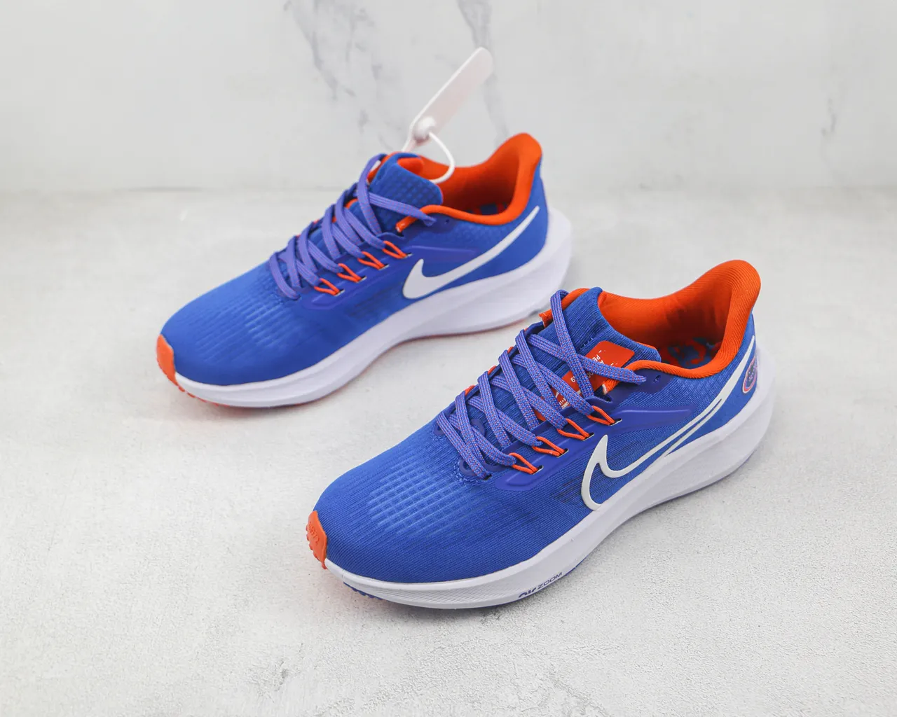 Nike Air Zoom Pegasus Royal Blue Orange Florida Gators Running Shoes 4
