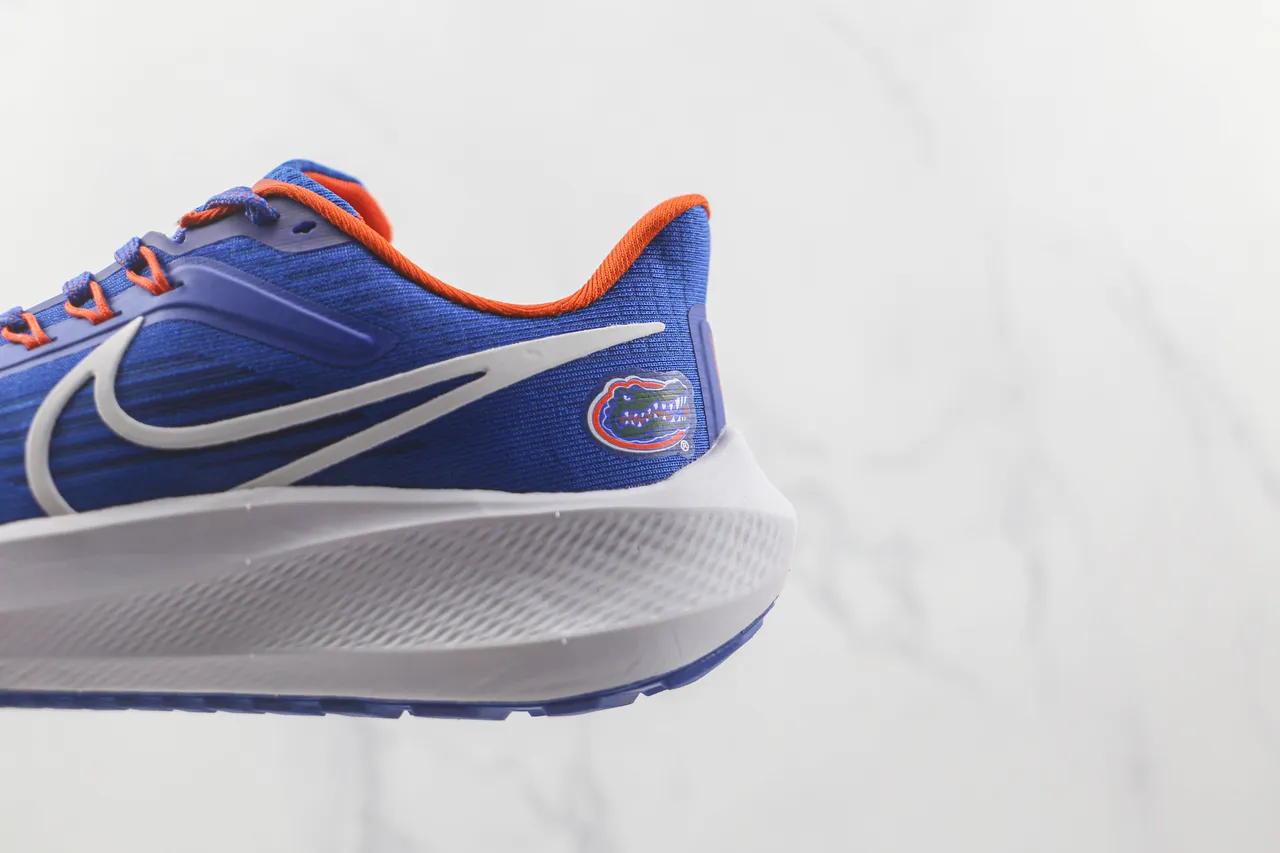 Nike Air Zoom Pegasus Royal Blue Orange Florida Gators Running Shoes 7