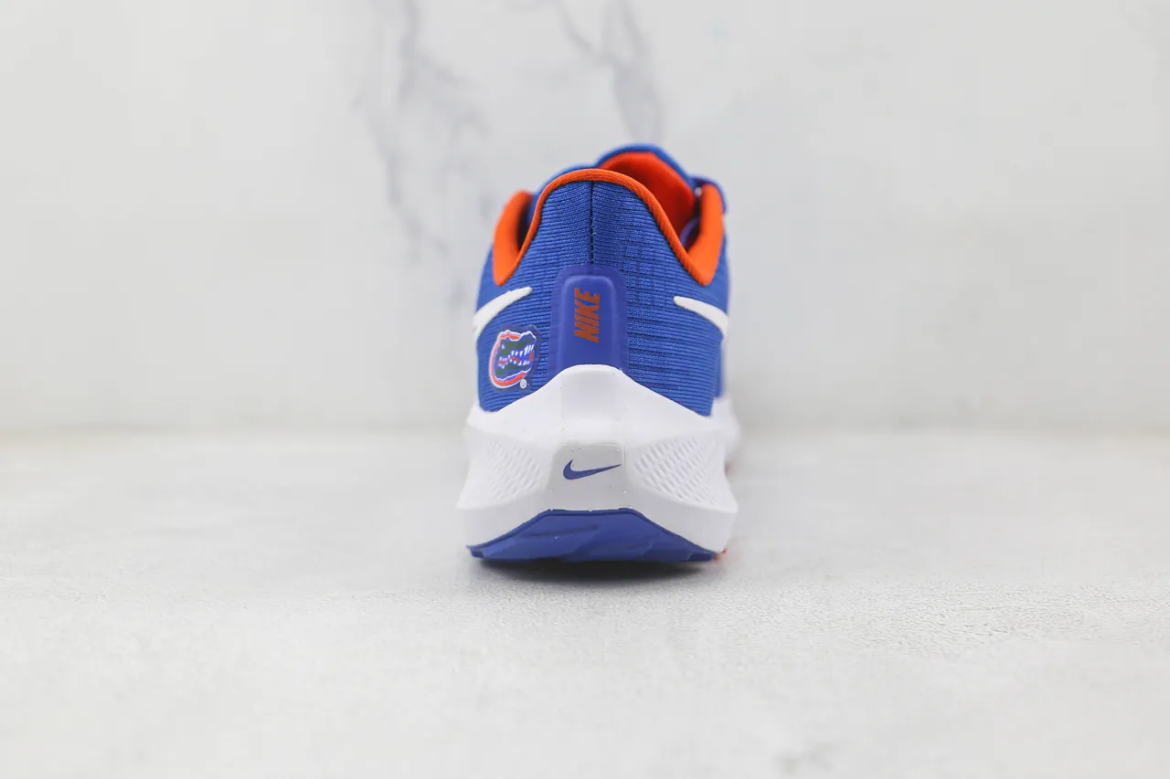 Nike Air Zoom Pegasus Royal Blue Orange Florida Gators Running Shoes 9