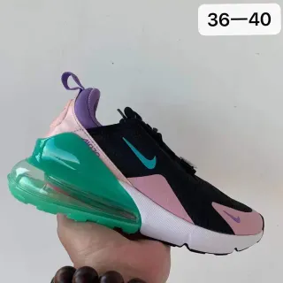 Nike Black Pink Low-Top Knit Upper Lifestyle Sneakers