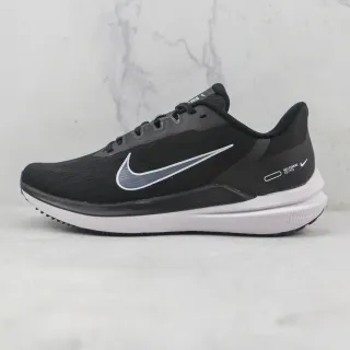 Nike Noir Blanc Matière Maille Ingénierie Supérieure Système de Lacets Asymétriques Chaussures de Course