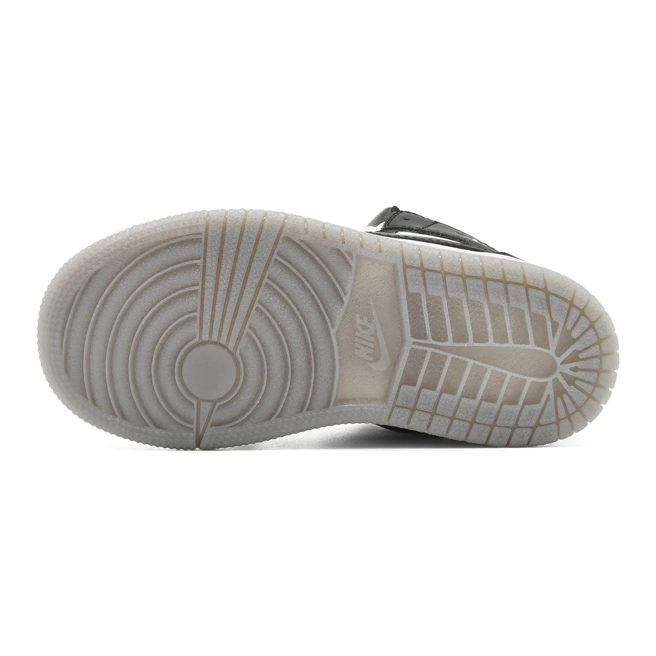 Nike Black White High-Top Panda-Themed Strap Basketball Shoes 17