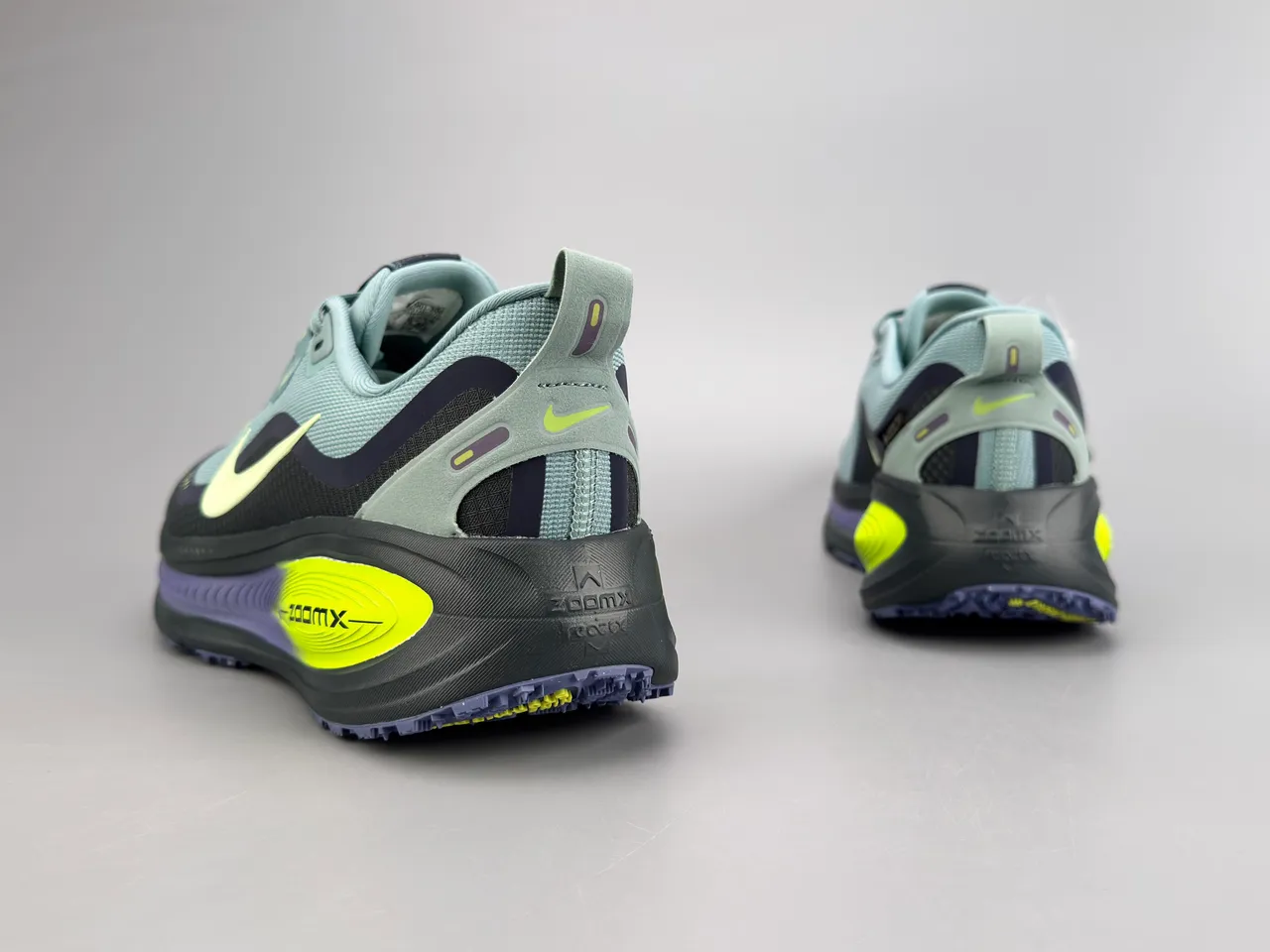 Nike Blue Purple GORE-TEX Waterproof ZoomX Cushioned Running Shoes 6