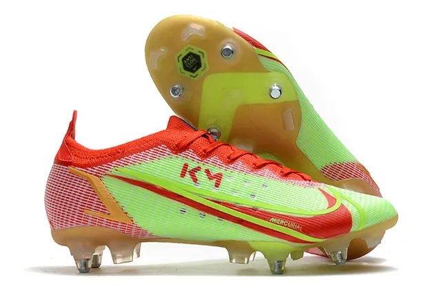 Nike Blue Yellow Low-Cut Dynamic-Fit Upper Gradient Mesh Firm-Ground Soccer Shoes 14