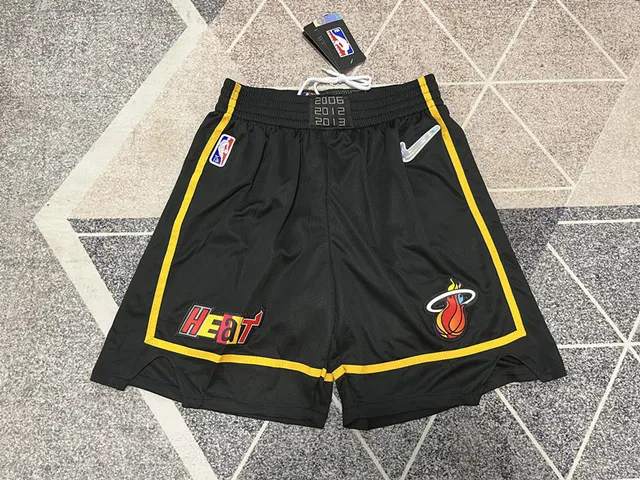 Nike Championship Edition Black Yellow Mesh Athletic Shorts 4