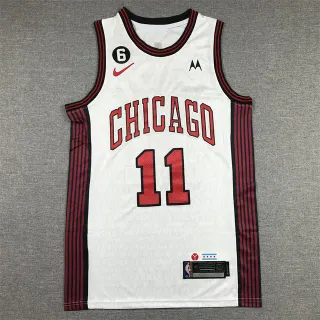 Nike Chicago Bulls City Edition White Basketball Jersey