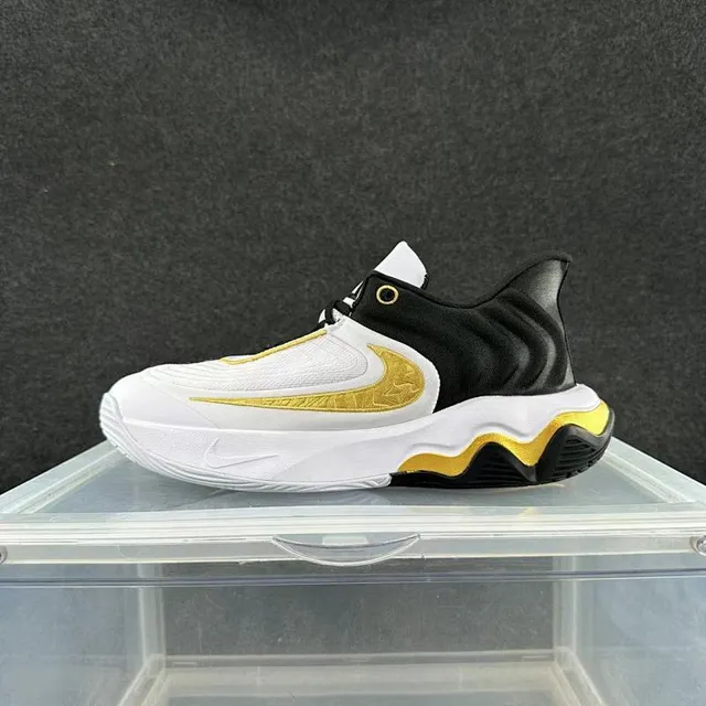 Nike Cosmic Unity White Black Gold Chunky Sneakers 2
