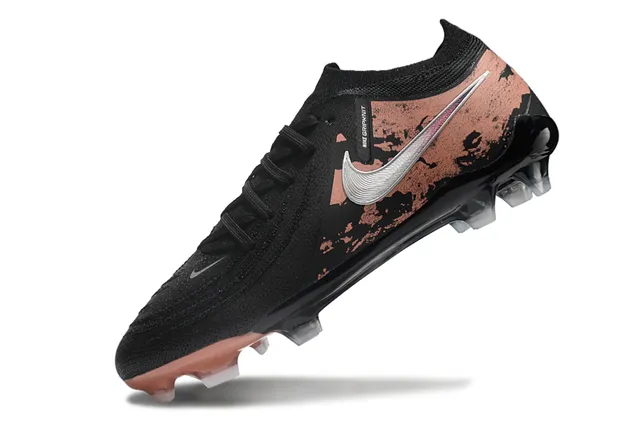 Nike Cyclone কালো বাদামী নিম্ন-কাট সক-ফিট আপার ডিস্ট্রেসড কপার ওভারলে ফার্ম-গ্রাউন্ড ফুটবল জুতো 3