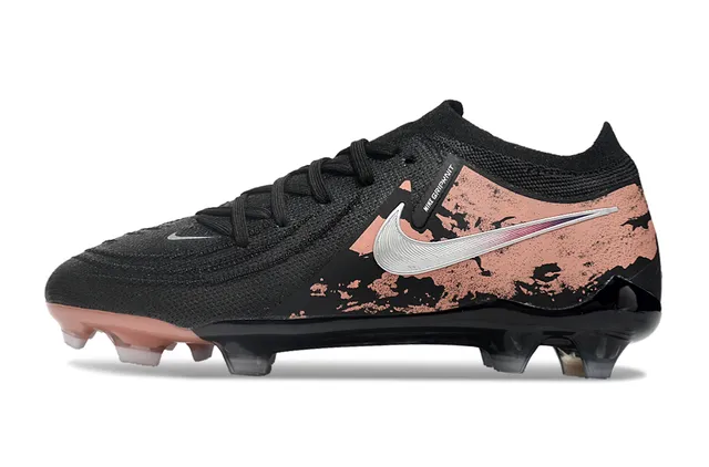 Nike Cyclone কালো বাদামী নিম্ন-কাট সক-ফিট আপার ডিস্ট্রেসড কপার ওভারলে ফার্ম-গ্রাউন্ড ফুটবল জুতো 7