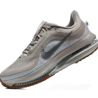 Nike Gris Beige Tige Malla Ingénierée Longueur Complète Unité Air Zoom Chaussures de course