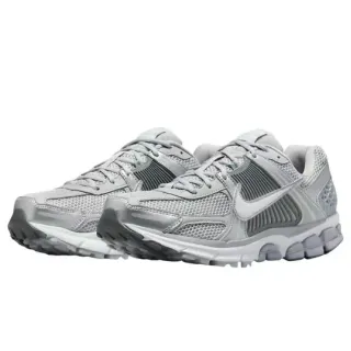 Nike Gray Black Mesh Upper Synthetic Cage Overlays Lifestyle Sneakers