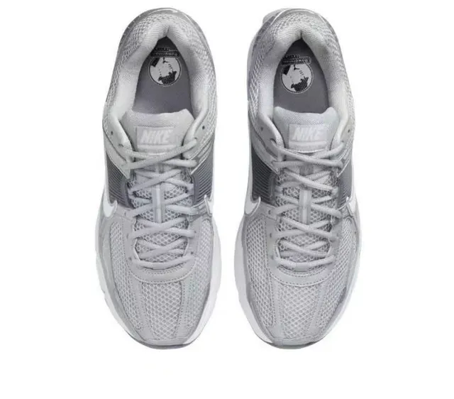 Nike Gray Black Mesh Upper Synthetic Cage Overlays Lifestyle Sneakers 3