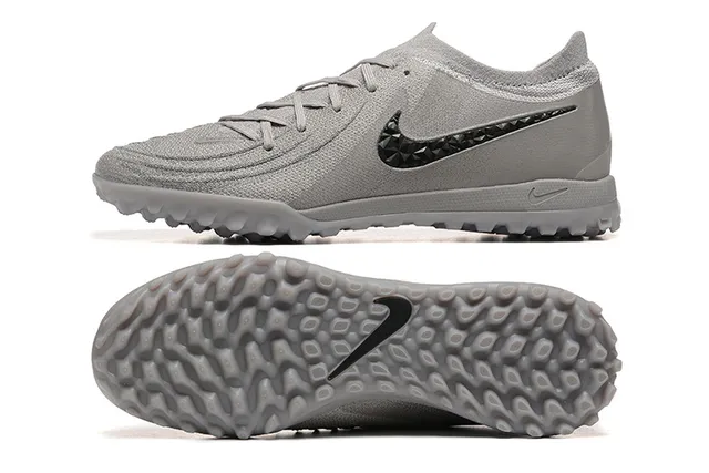 Nike Gray Black Turf Soccer Shoes 9