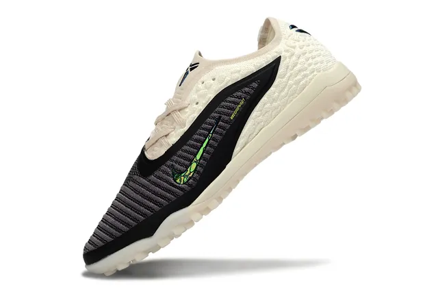 Nike Gripknit أعلى نيت بيج أخضر أحذية كرة القدم الصناعية السوداء قفص أرضي للعشب 3