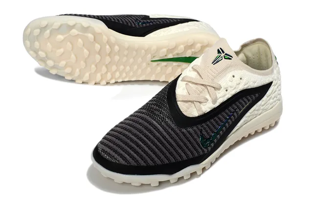 Nike Gripknit أعلى نيت بيج أخضر أحذية كرة القدم الصناعية السوداء قفص أرضي للعشب 4