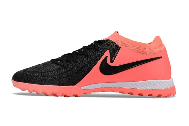Nike Gripknit Tênis de Futebol Turf Laranja Preto com upper de knit e overlay lateral sintético de corte baixo 7