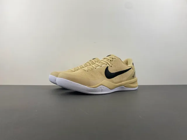 Nike Kobe 8 System Beige Black Basketball Shoes 11