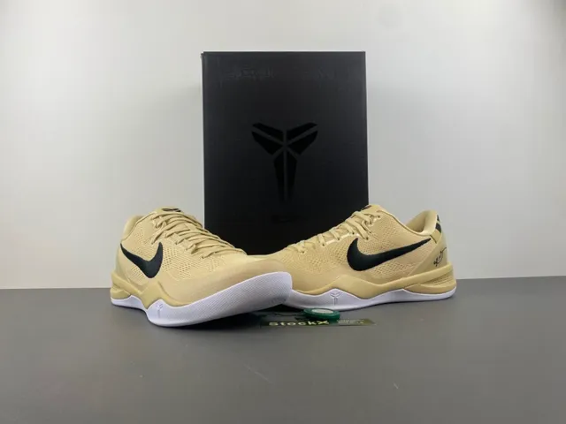 Nike Kobe 8 System Beige Black Basketball Shoes 14