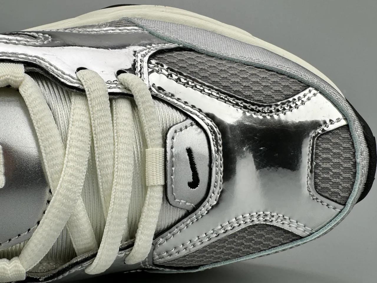 Nike M2K Tekno Silver Metallic Chunky Sneakers 6