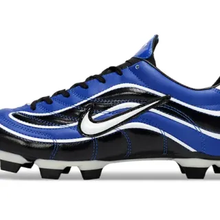 Nike Mercurial R9 蓝色 黑色 白色 Firm-Ground 足球鞋