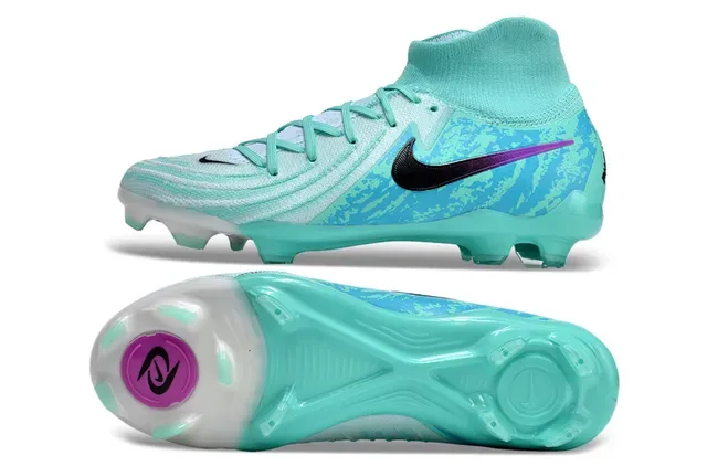 Nike Mercurial Botas de Futebol Aqua Blue Purple Gradient para solo firme 5