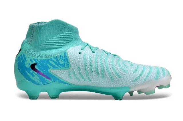 Nike Mercurial Botas de Futebol Aqua Blue Purple Gradient para solo firme 7