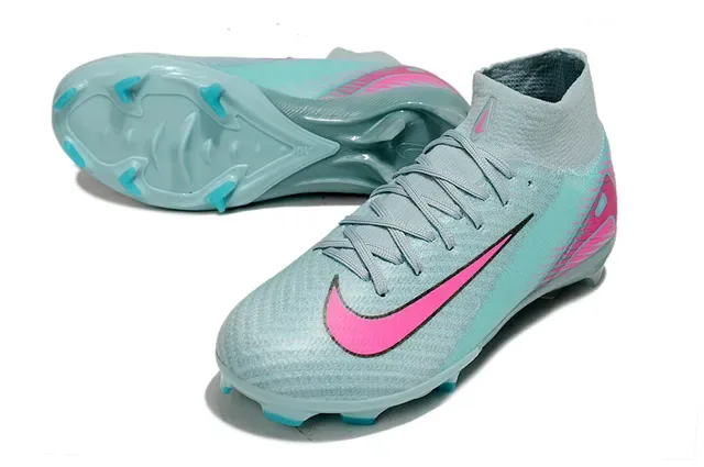 Nike Mercurial Superfly Aqua Pink Chaussures de football pour terrain ferme 3