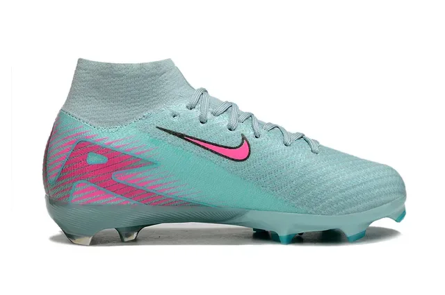 Nike Mercurial Superfly Aqua Pink Chaussures de football pour terrain ferme 5