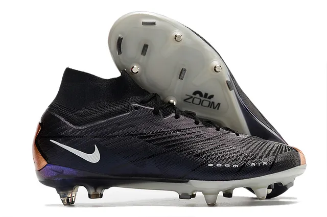 Nike Mercurial Superfly Blanc Rose Violet Terrain ferme Chaussures de football 8