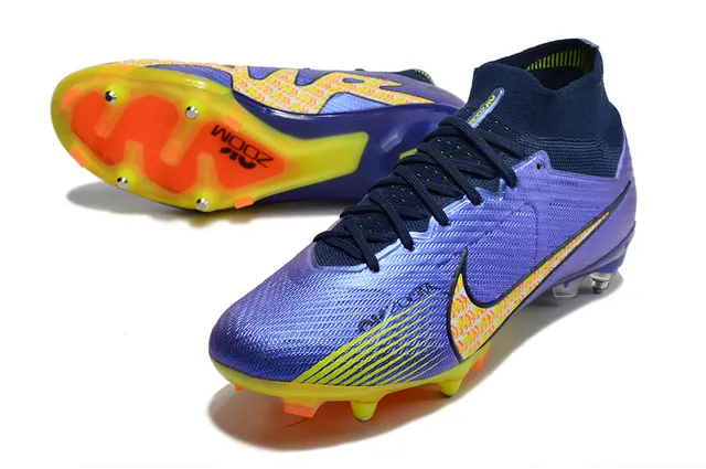 Nike Mercurial Superfly Blanc Rose Violet Terrain ferme Chaussures de football 17