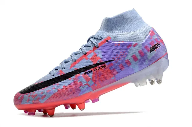 Nike Mercurial Superfly Blanc Rose Violet Terrain ferme Chaussures de football 20