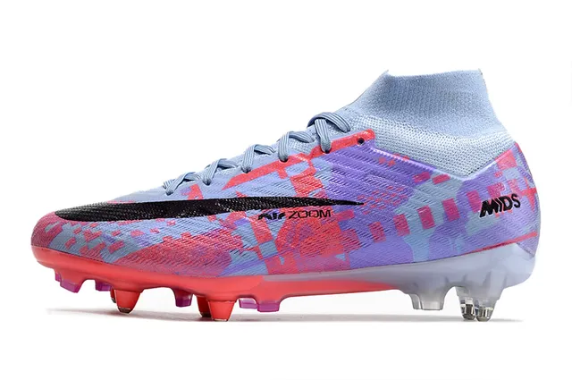 Nike Mercurial Superfly Blanc Rose Violet Terrain ferme Chaussures de football 21