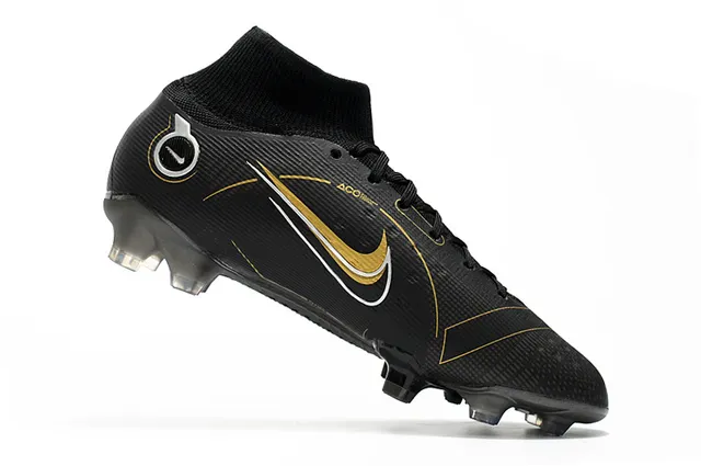Nike Mercurial Vapor Composite Black Gold Firm-Ground Chaussures de football 3