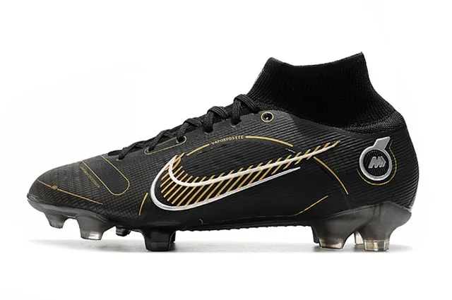 Nike Mercurial Vapor Composite Black Gold Firm-Ground Chaussures de football 5