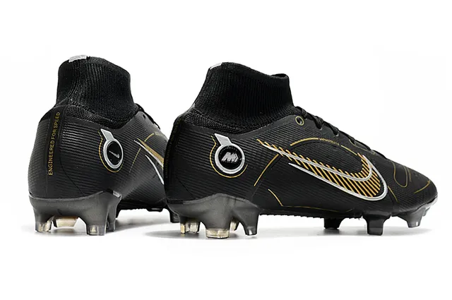 Nike Mercurial Vapor Composite Black Gold Firm-Ground Chaussures de football 7