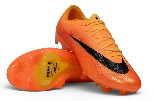 Nike Mercurial Vapor Orange et Noir Flyweave Knit Upper Col bas Firm-Ground Chaussures de football 6