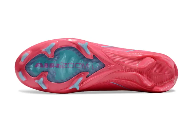 Nike Mercurial Vapor Pink and Light Blue Firm-Ground Soccer Shoes 6