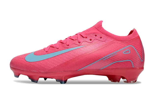 Nike Mercurial Vapor Pink and Light Blue Firm-Ground Soccer Shoes 8
